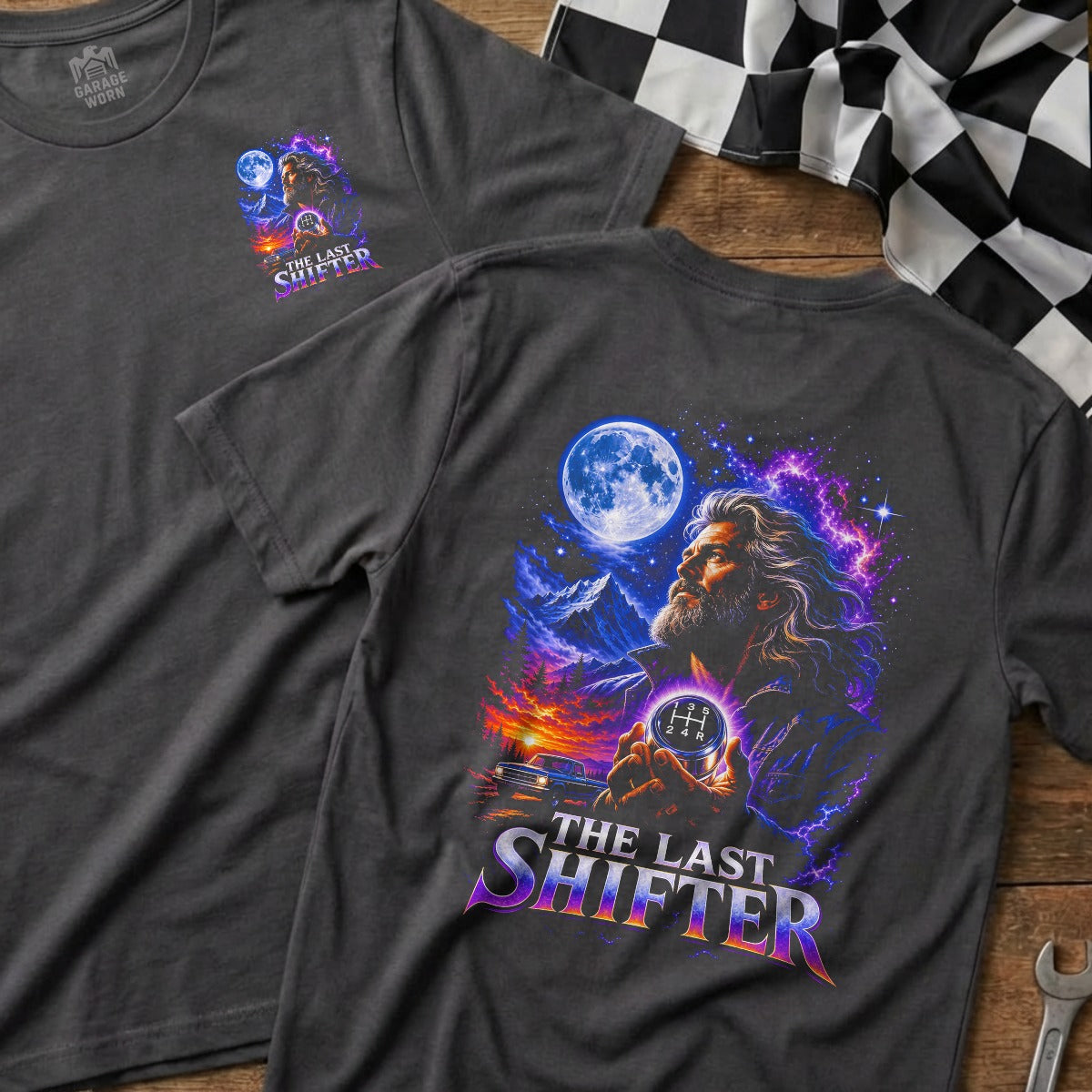 Charcoal | Front & Back