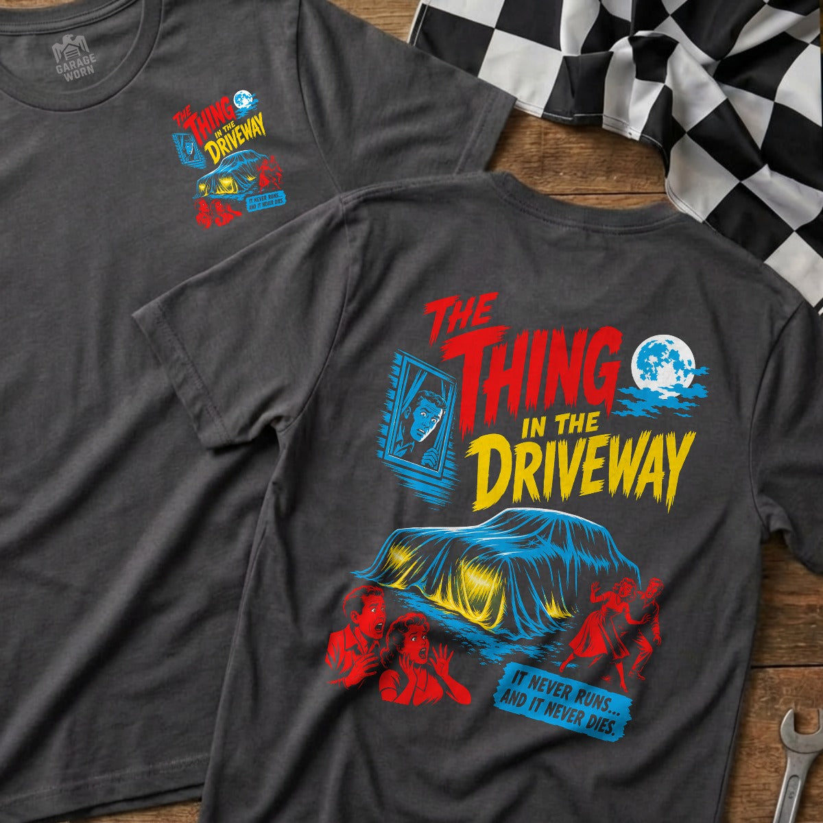 Charcoal | Front & Back