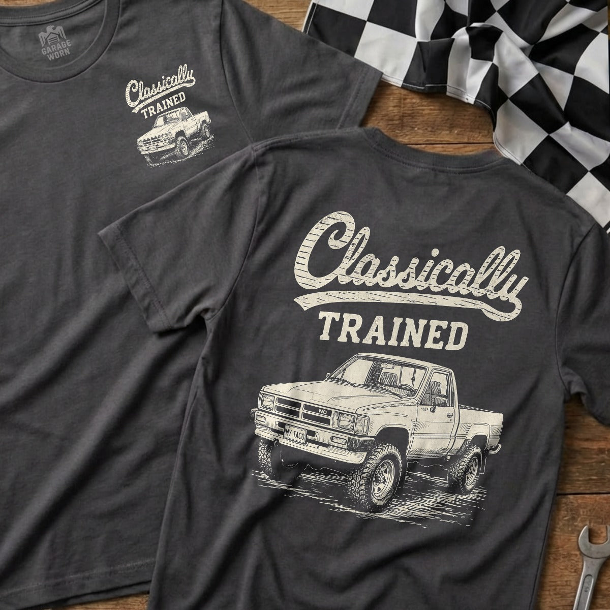 Charcoal | Front & Back