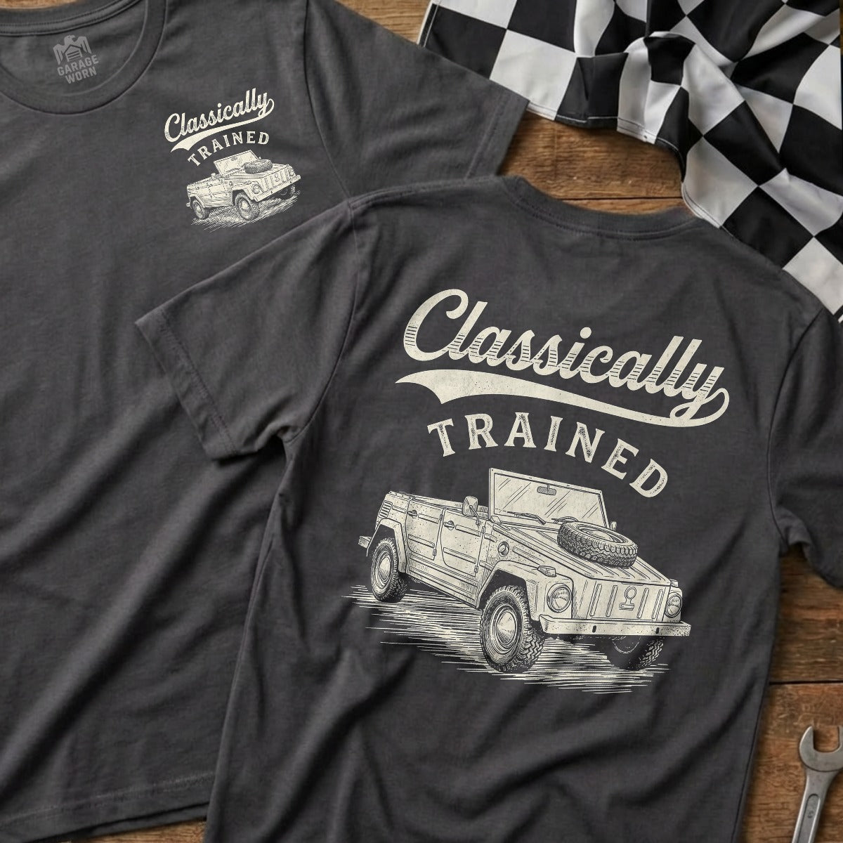 Charcoal | Front & Back