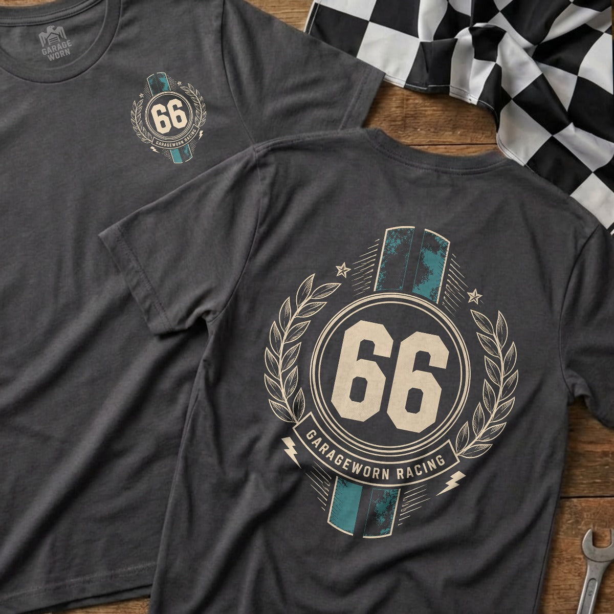 Charcoal | Front & Back