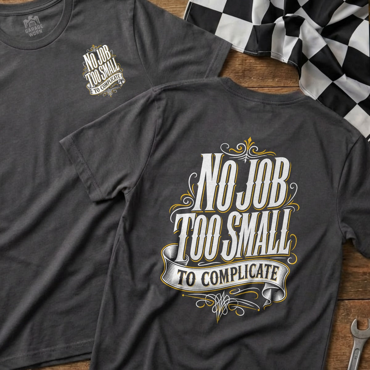 Charcoal | Front & Back