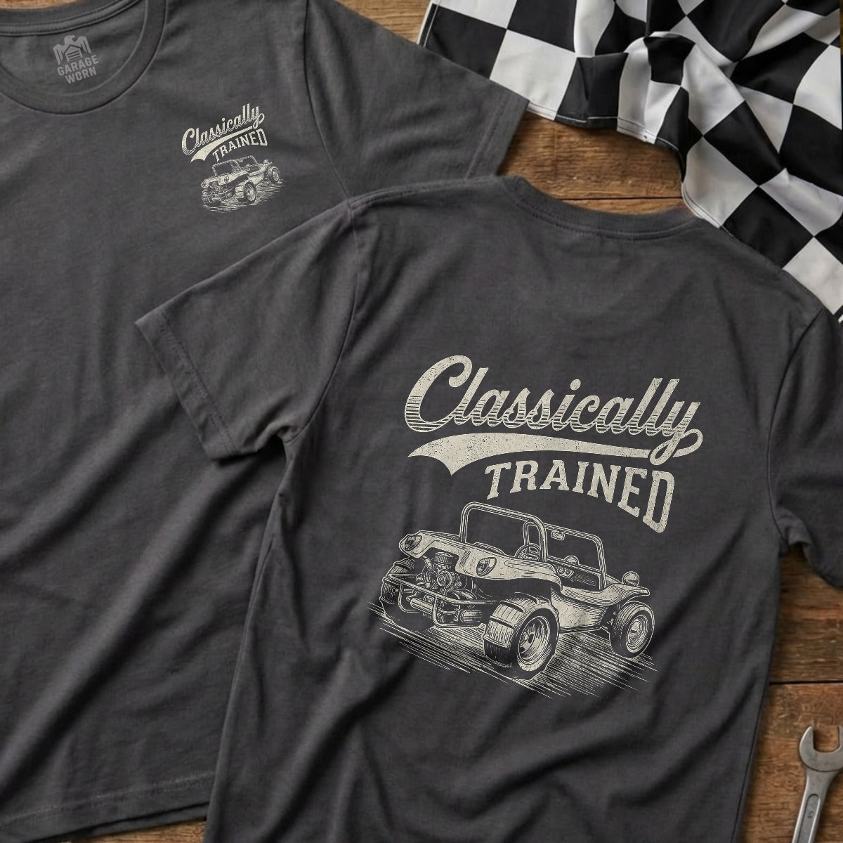 Charcoal | Front & Back