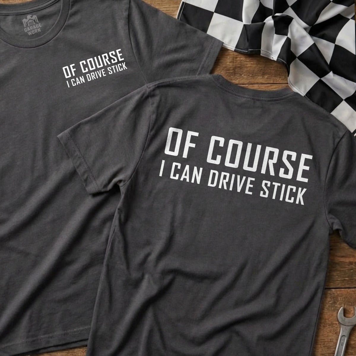 Charcoal | Front & Back
