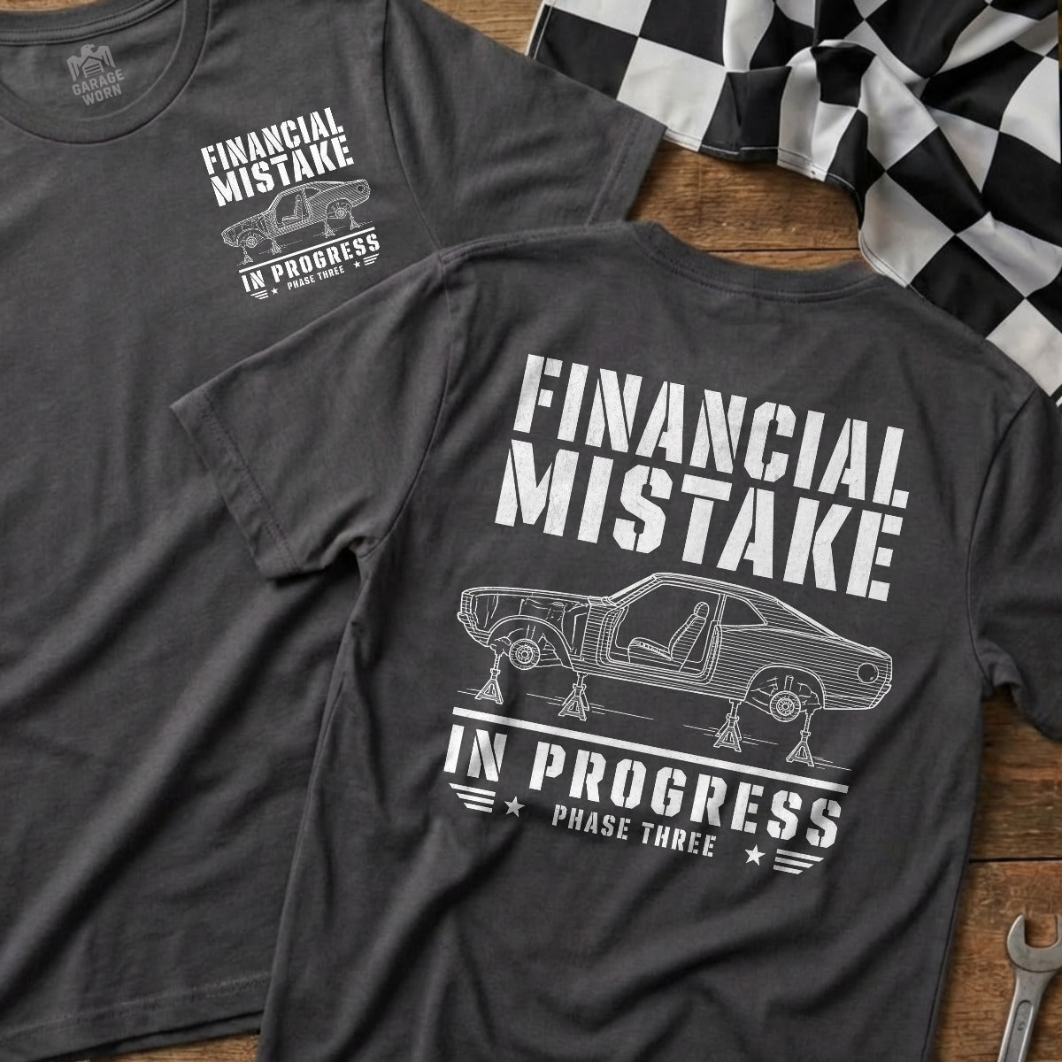 Charcoal | Front & Back