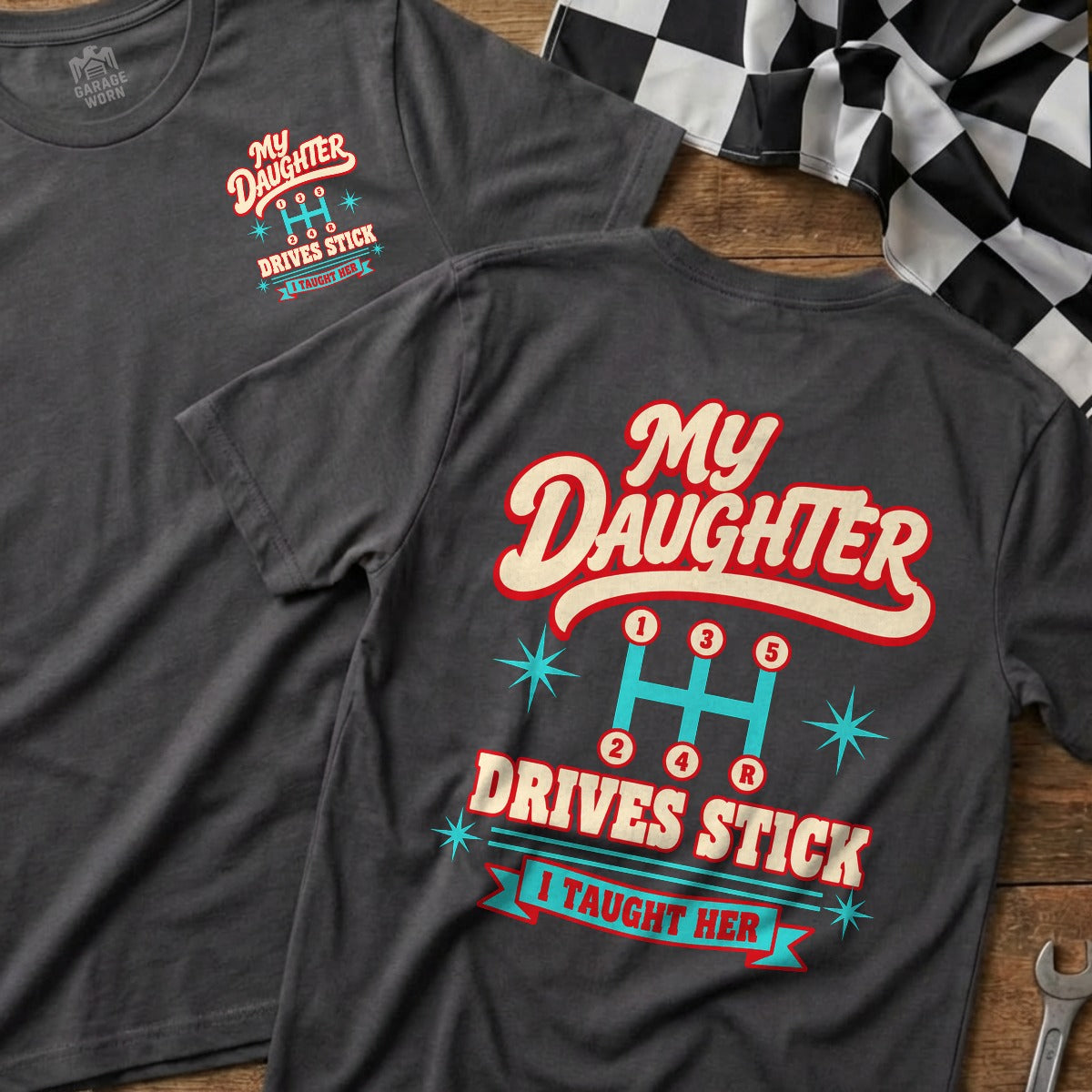 Charcoal | Front & Back