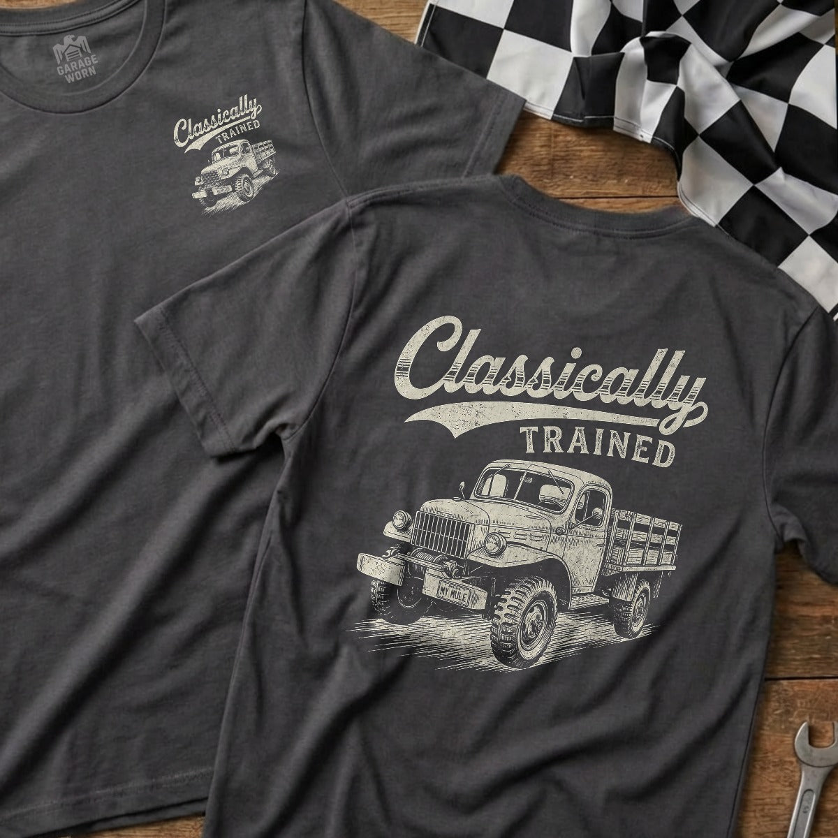 Charcoal | Front & Back