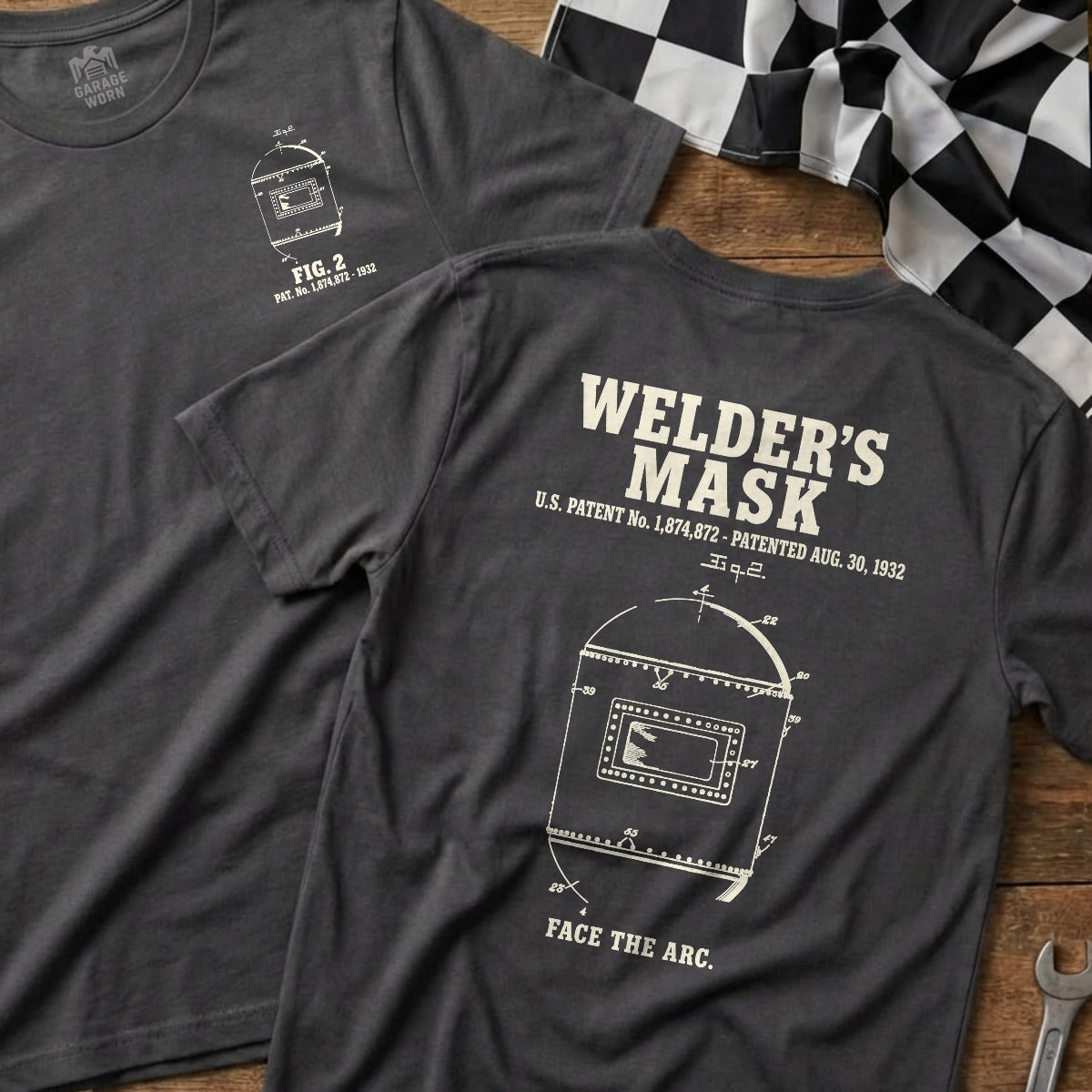 Charcoal | Front & Back