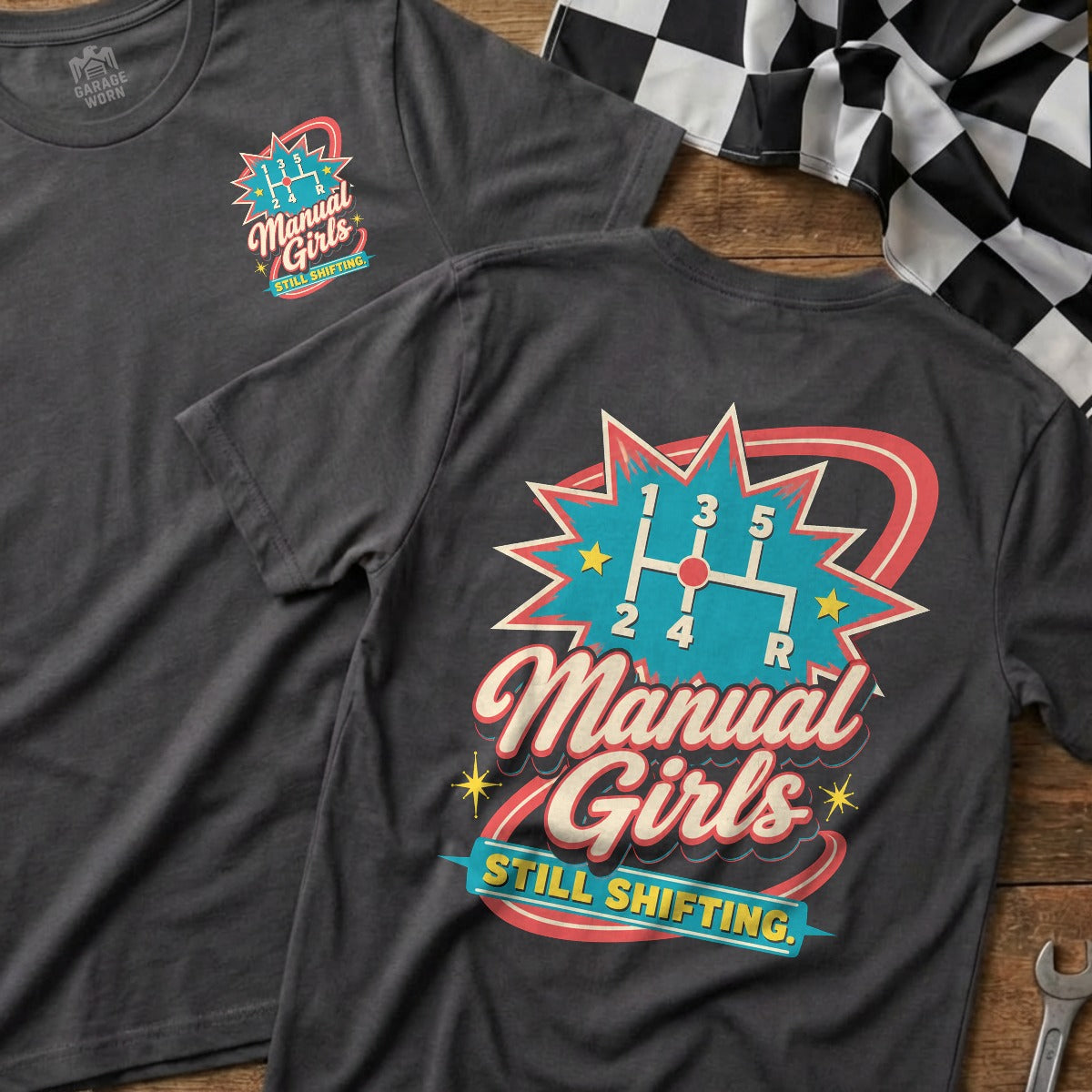 Charcoal | Front & Back