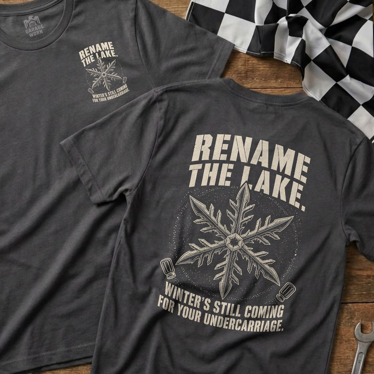 Charcoal | Front & Back