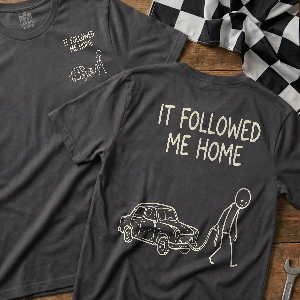 Charcoal | Front & Back