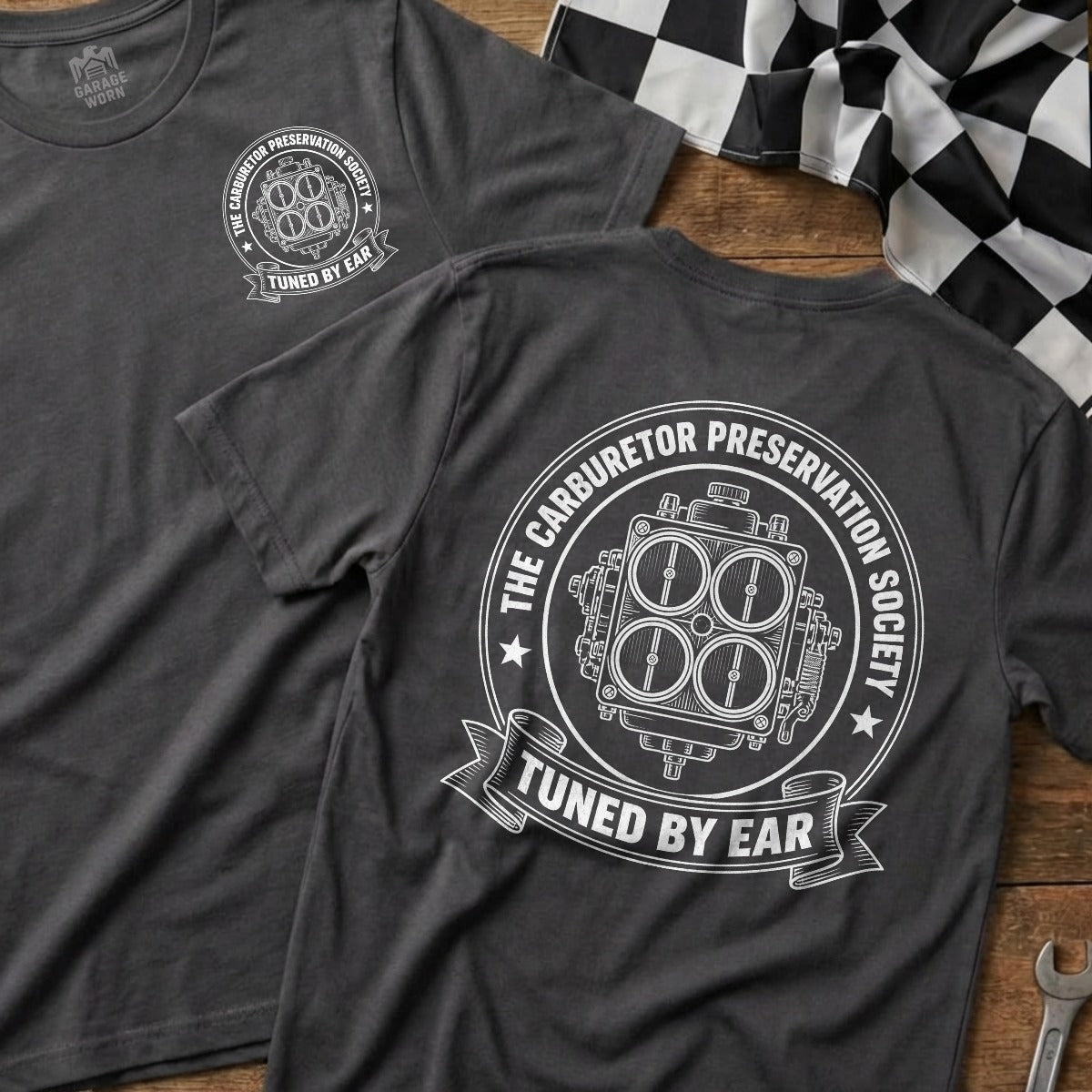 Charcoal | Front & Back
