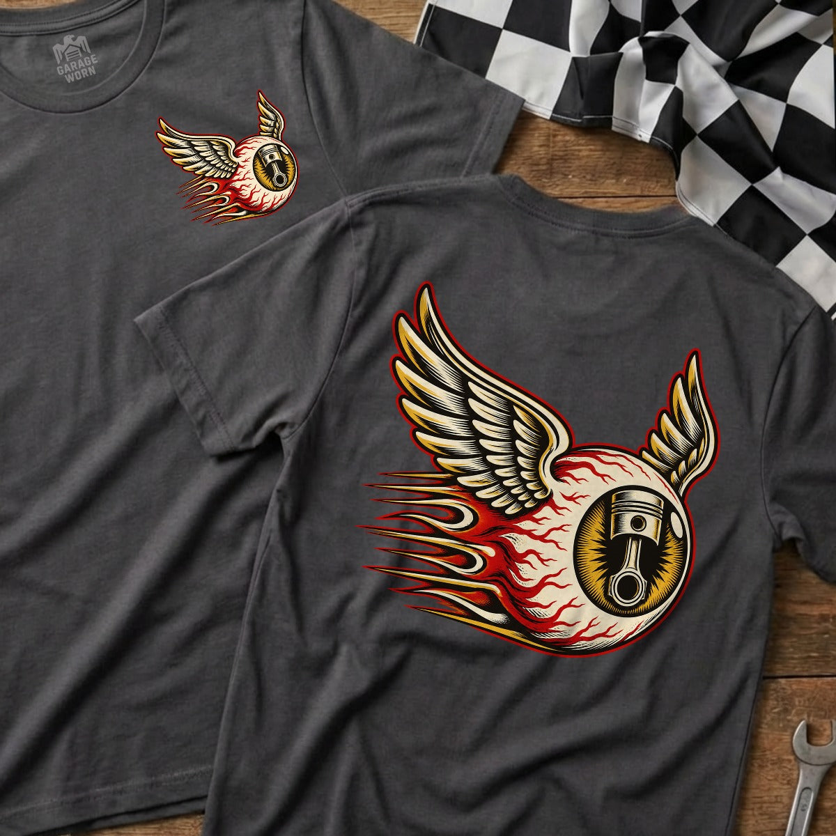 Charcoal | Front & Back