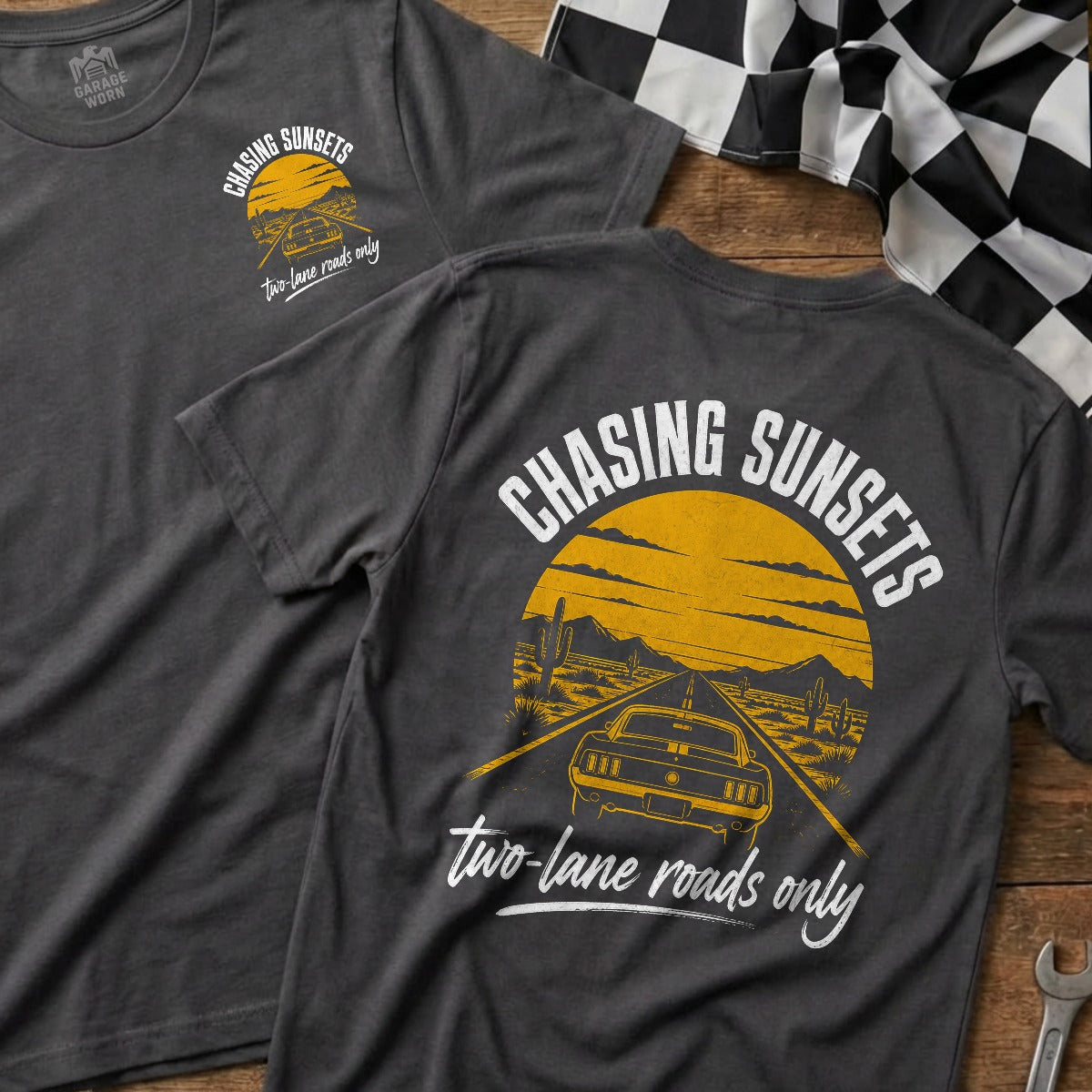 Charcoal | Front & Back