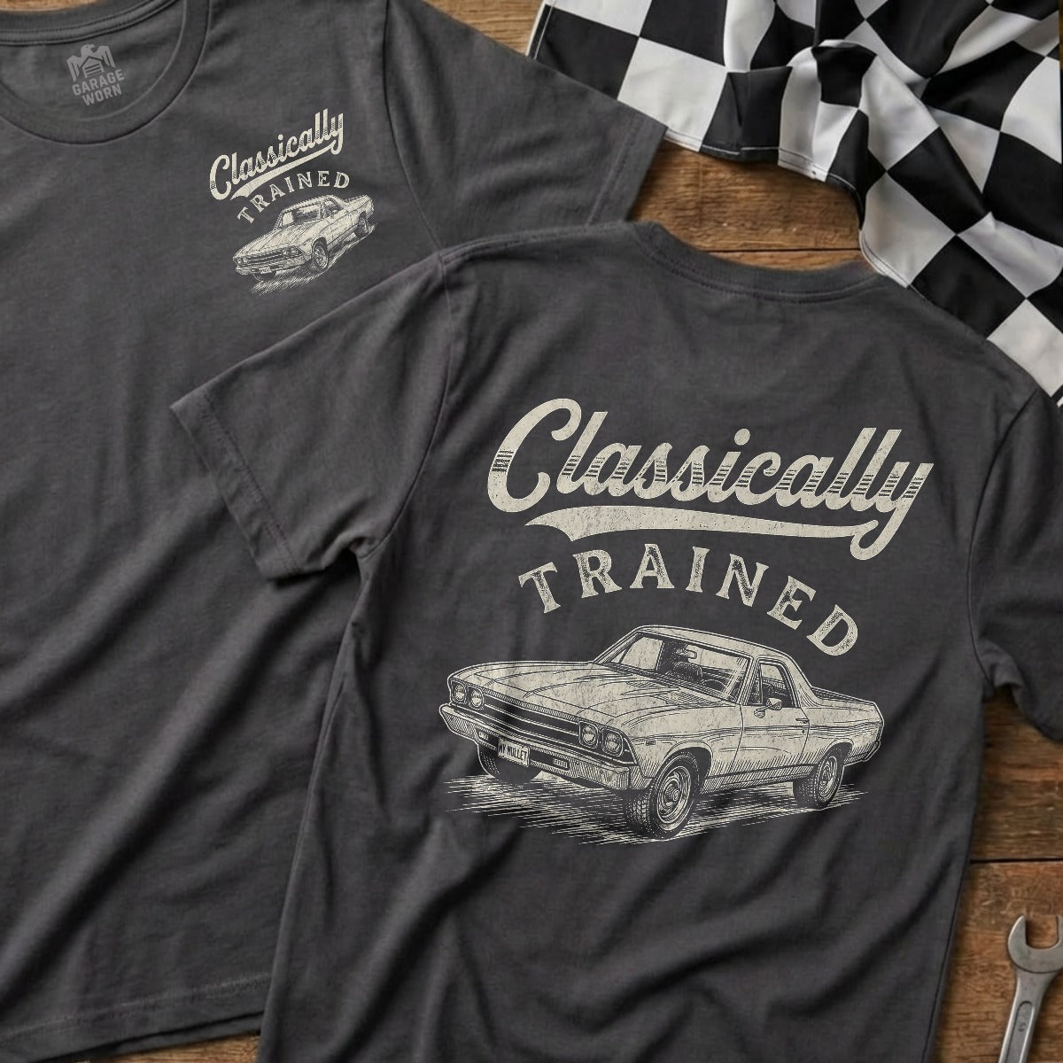 Charcoal | Front & Back