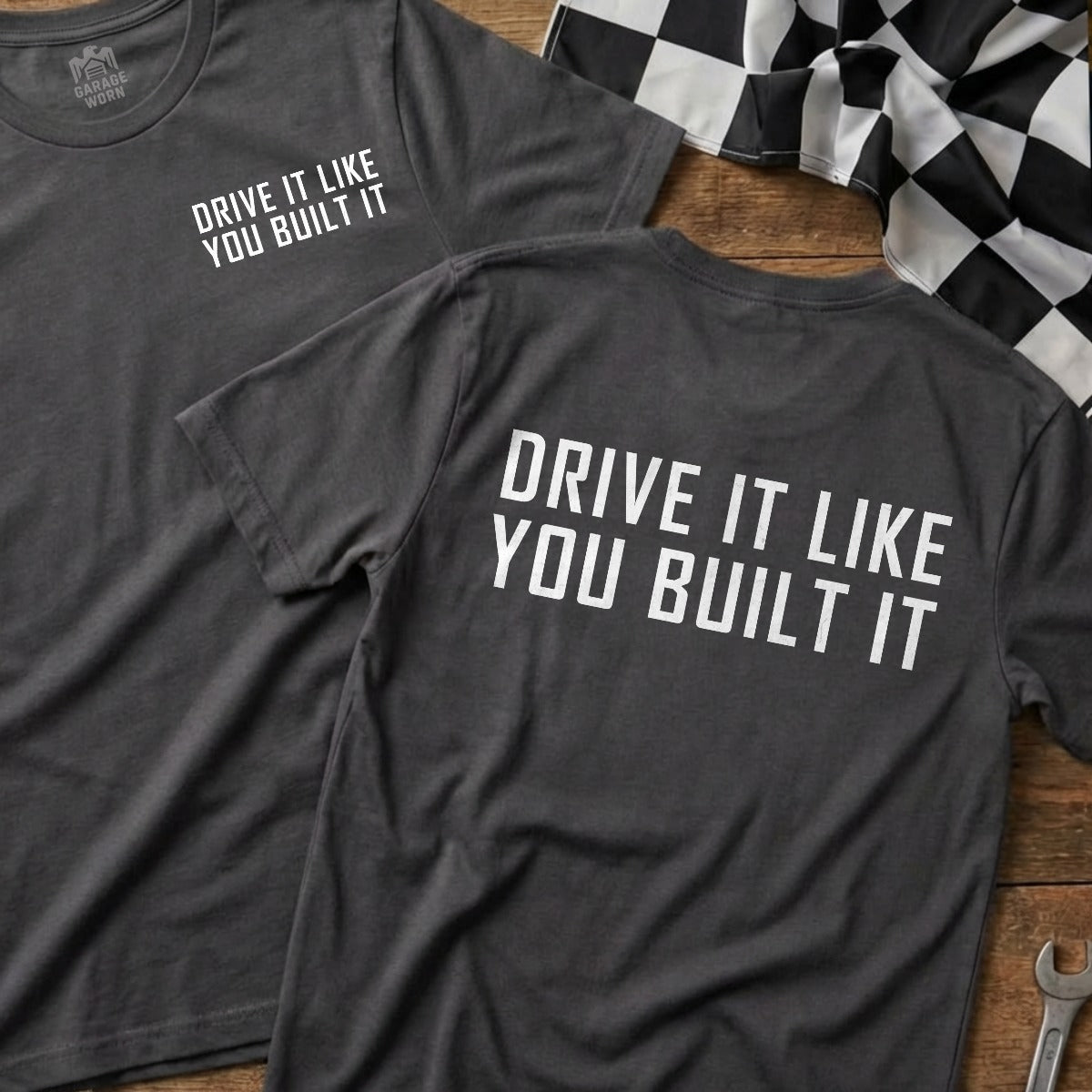 Charcoal | Front & Back