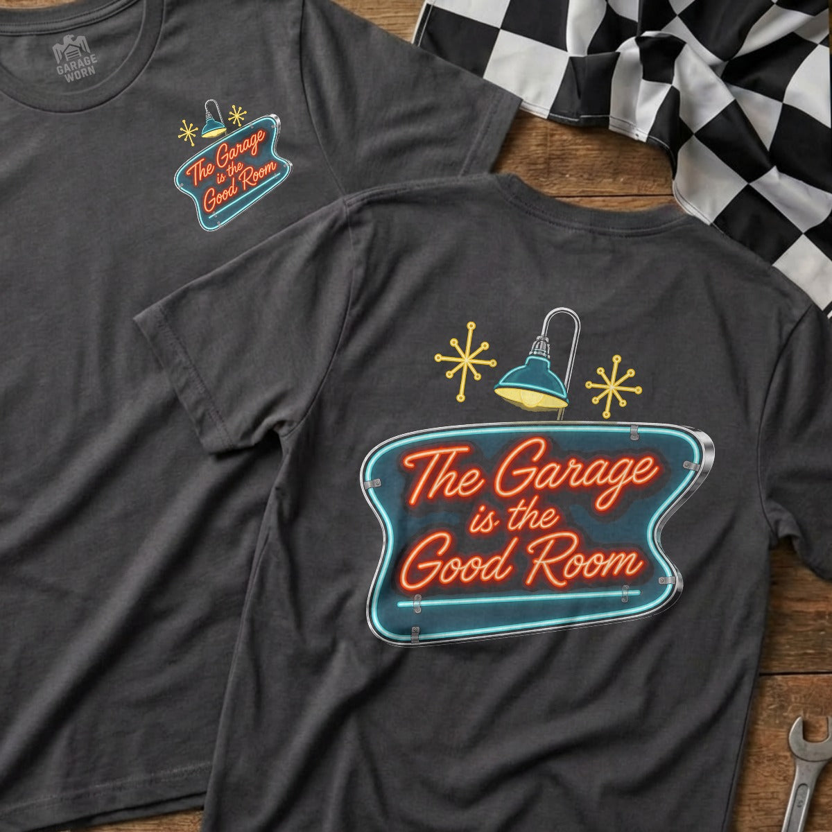 Charcoal | Front & Back
