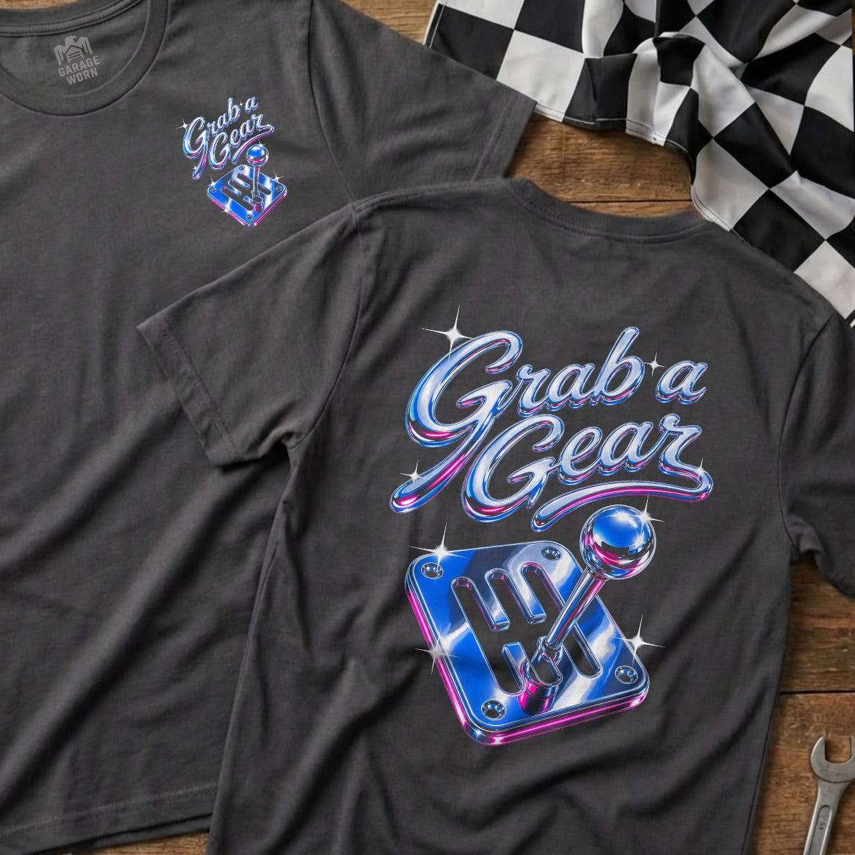 Charcoal | Front & Back
