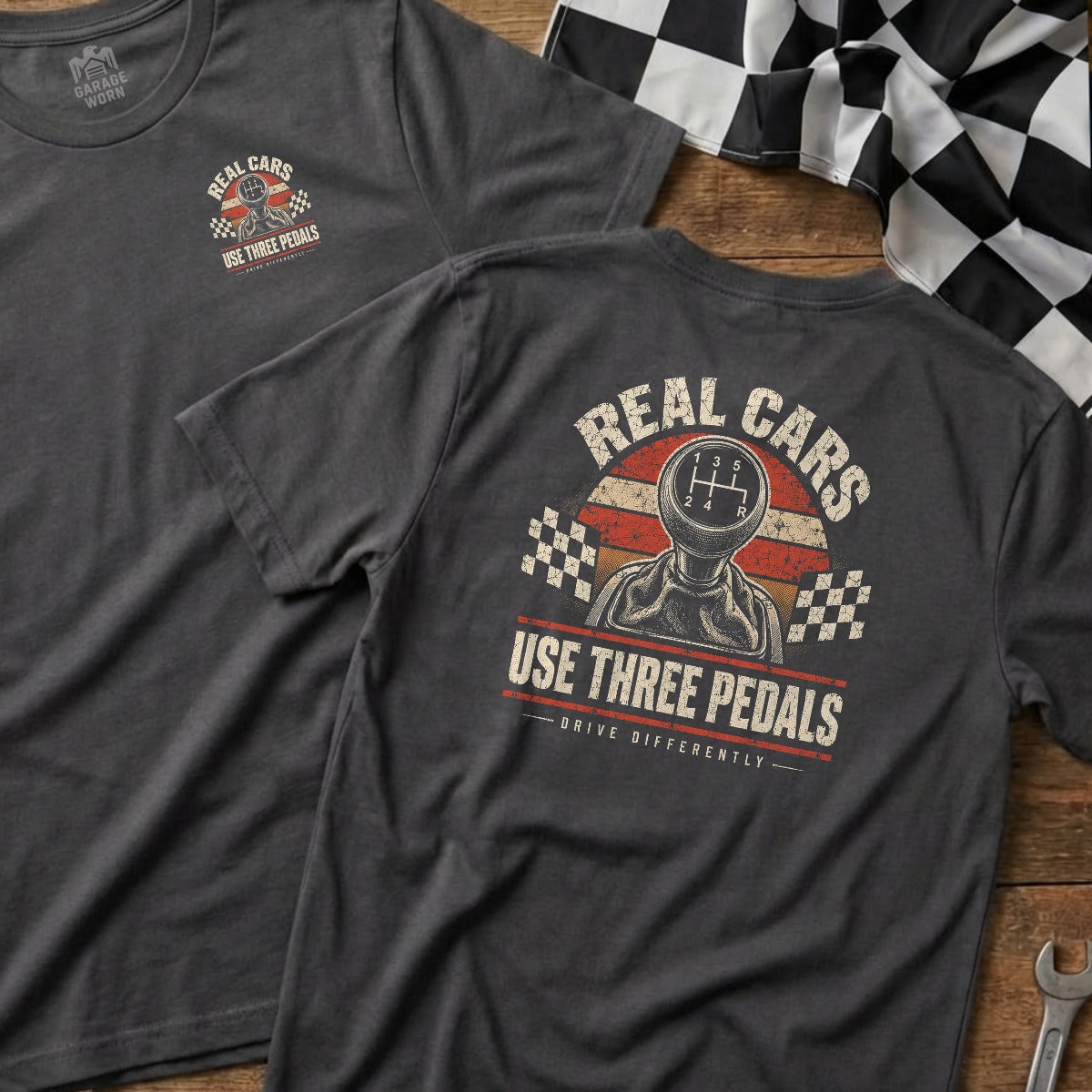 Charcoal | Left Chest + Back