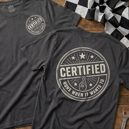 Charcoal | Front & Back