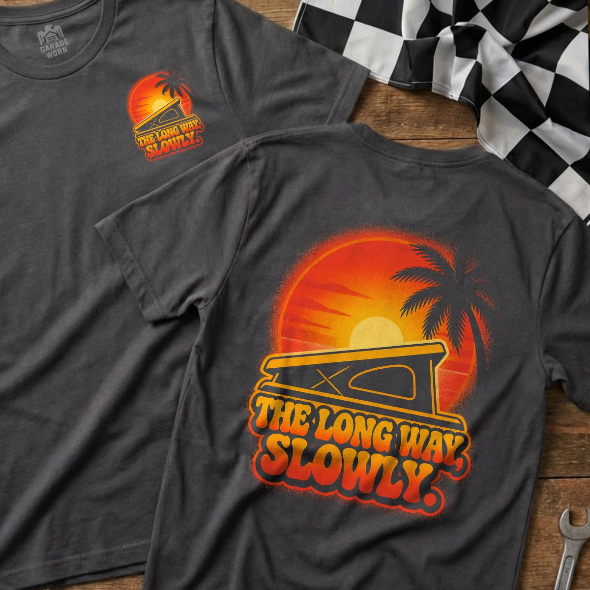 Charcoal | Front & Back