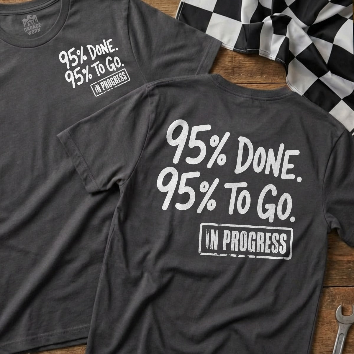 Charcoal | Front & Back