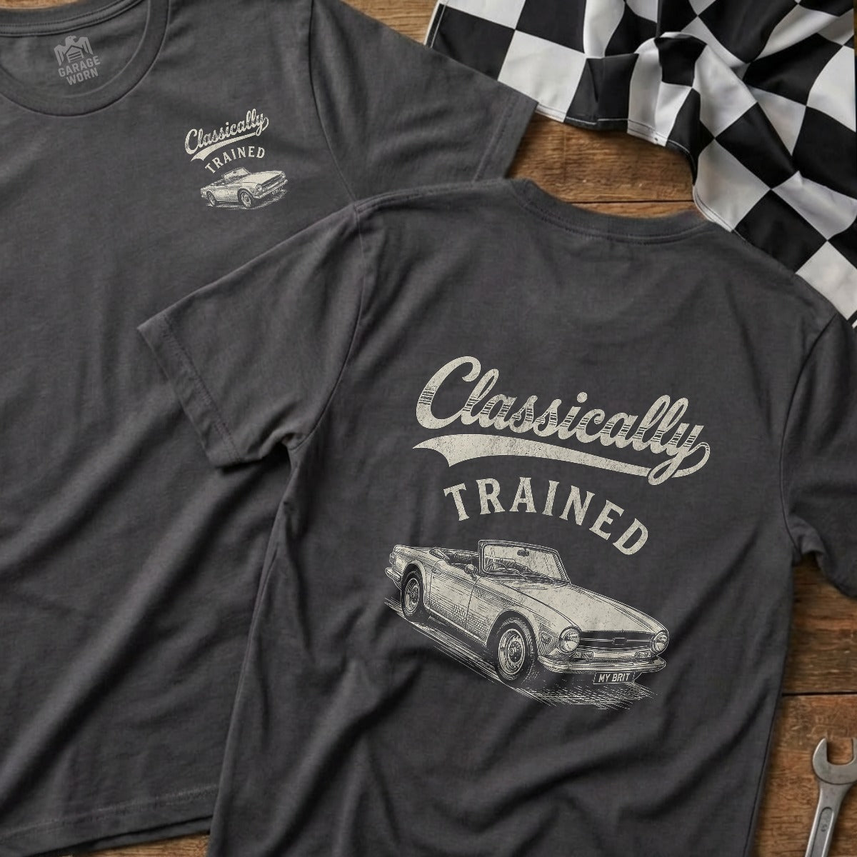 Charcoal | Front & Back
