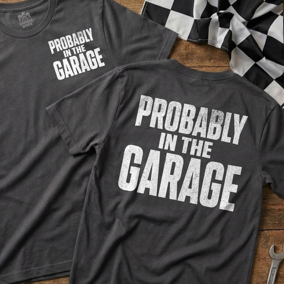 Charcoal | Front & Back