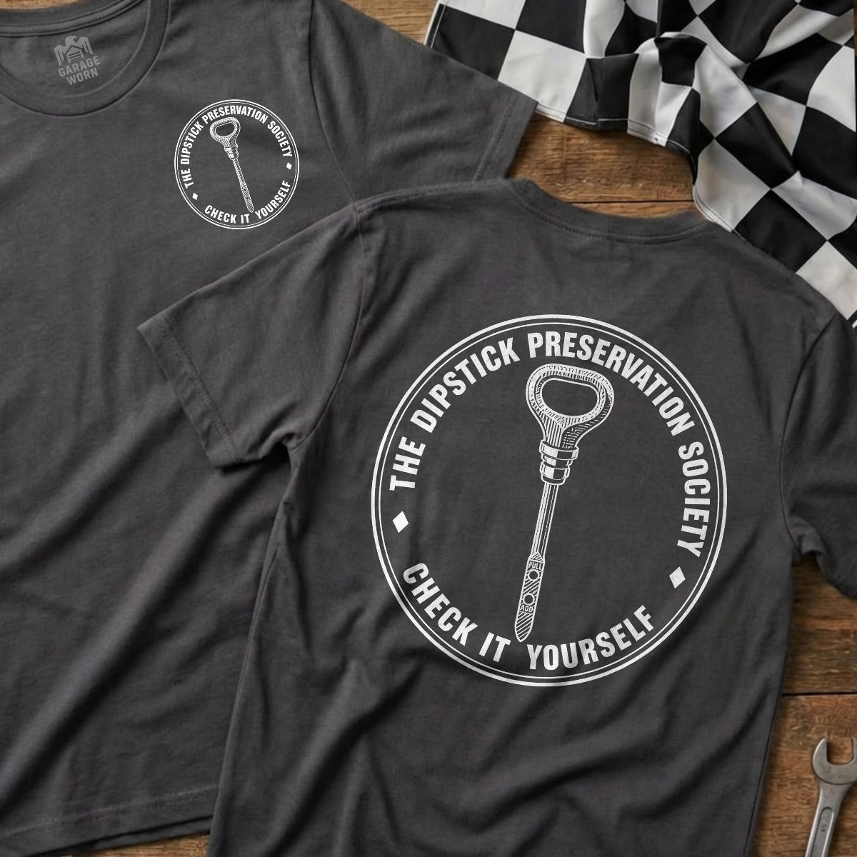 Charcoal | Front & Back