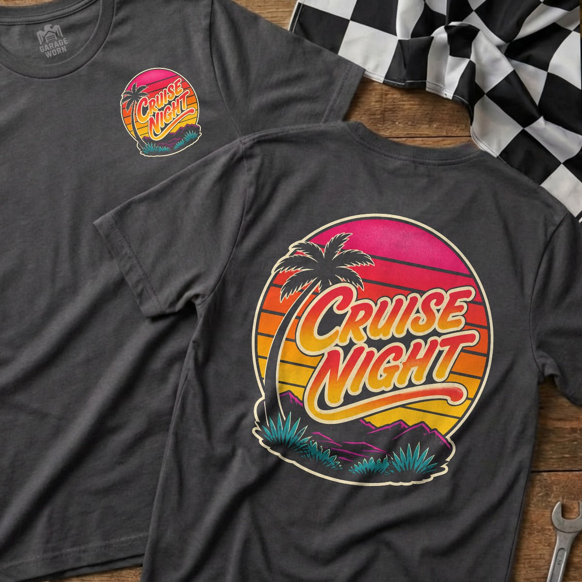 Charcoal | Front & Back