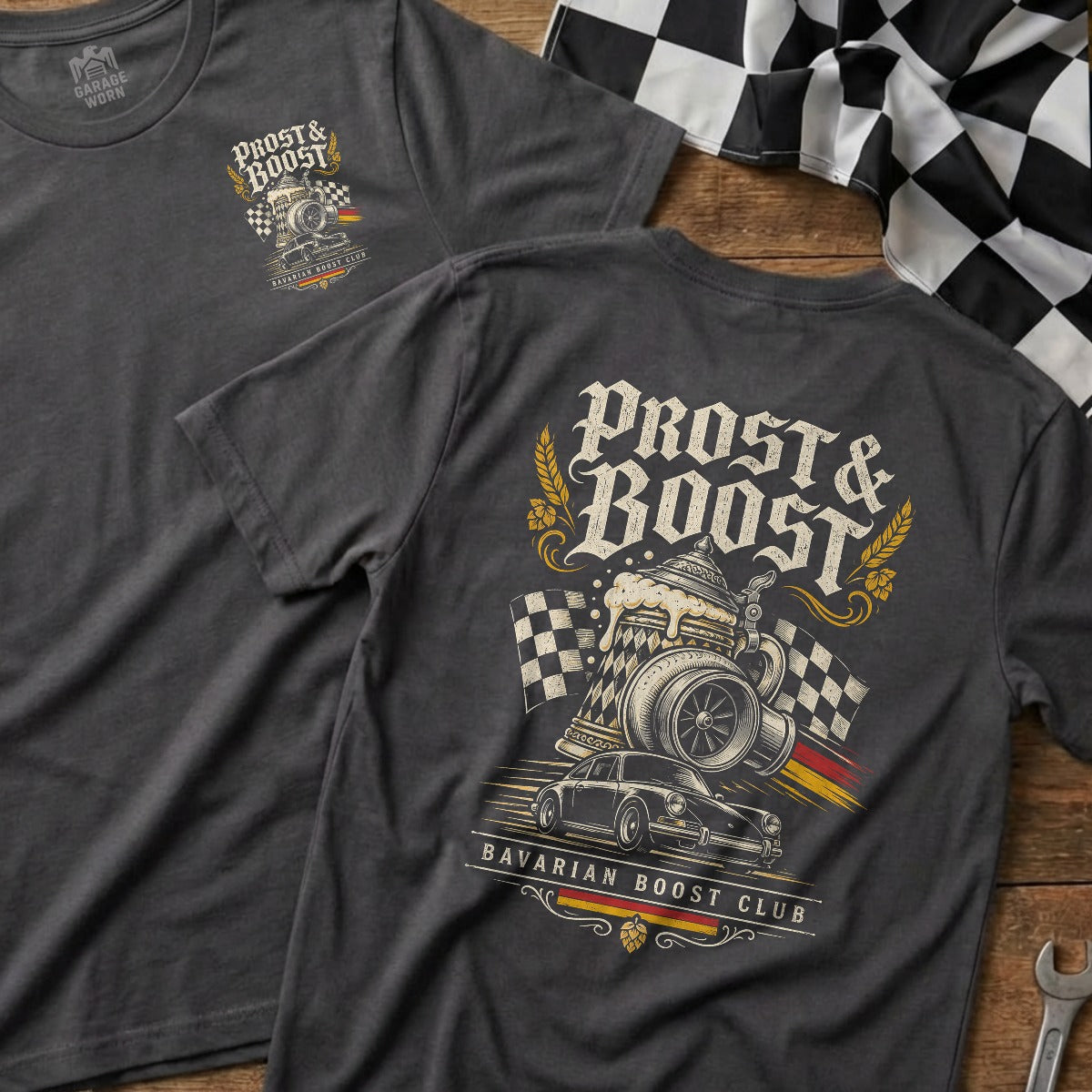 Charcoal | Front & Back
