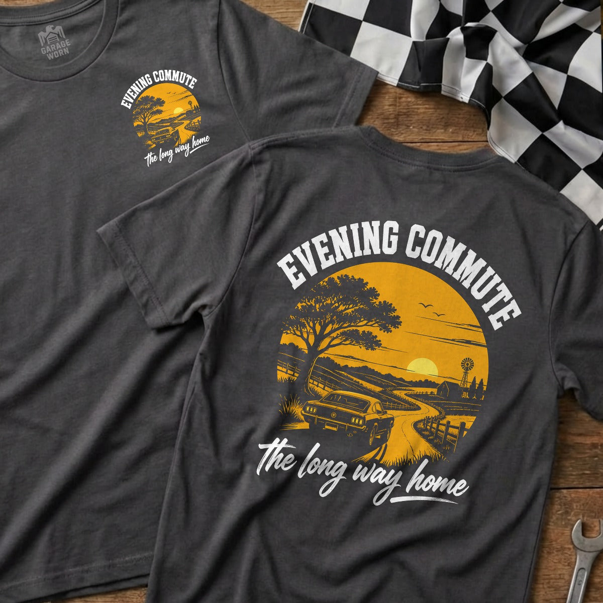 Charcoal | Front & Back