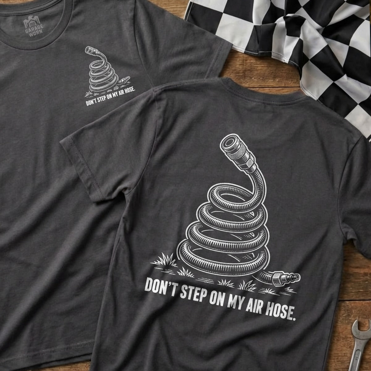 Charcoal | Front & Back