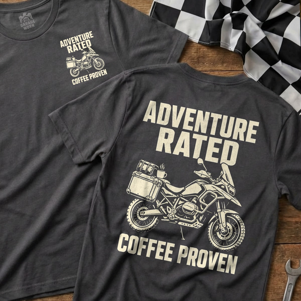 Charcoal | Front & Back