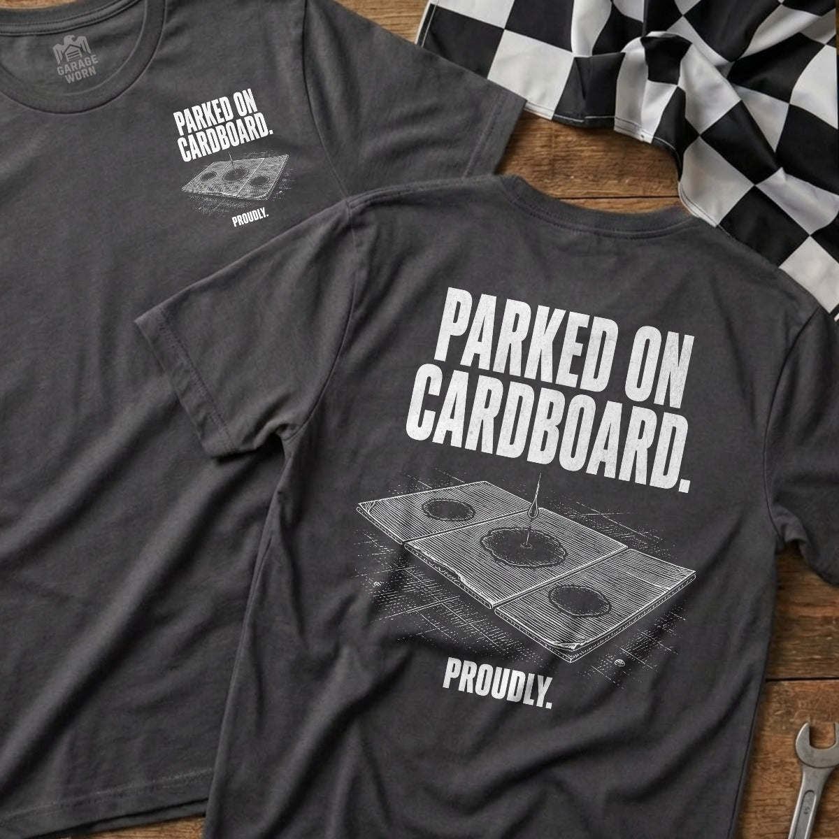 Charcoal | Front & Back