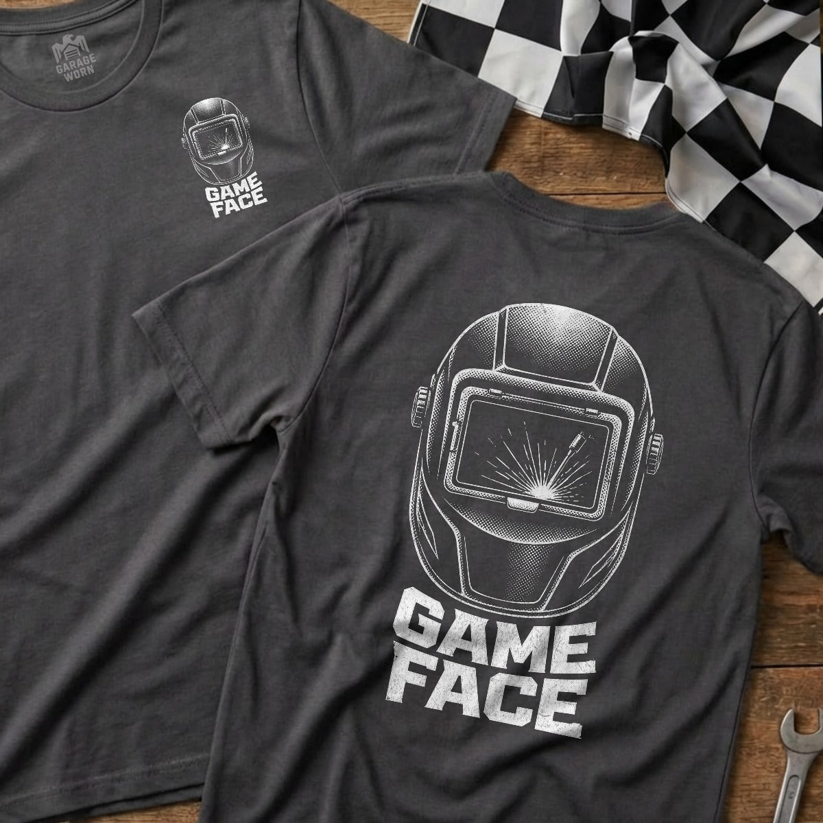 Charcoal | Front & Back