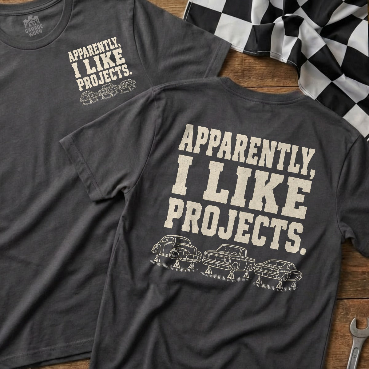 Charcoal | Front & Back