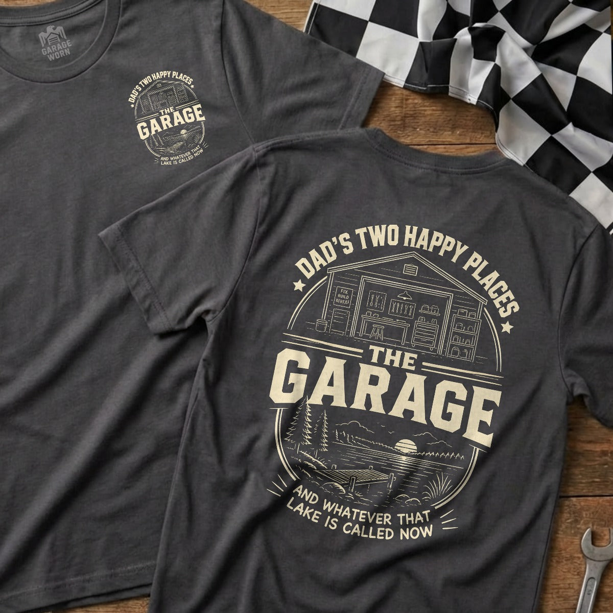 Charcoal | Front & Back