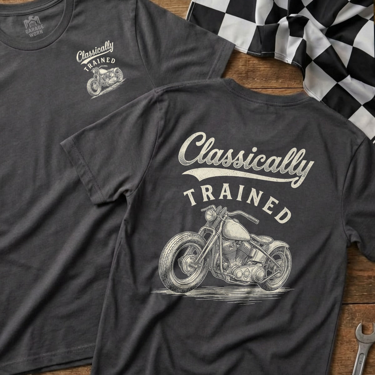 Charcoal | Front & Back