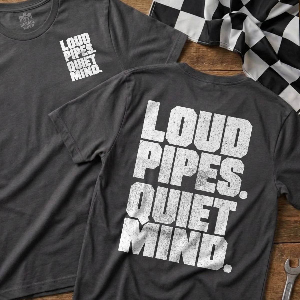 Charcoal | Front & Back