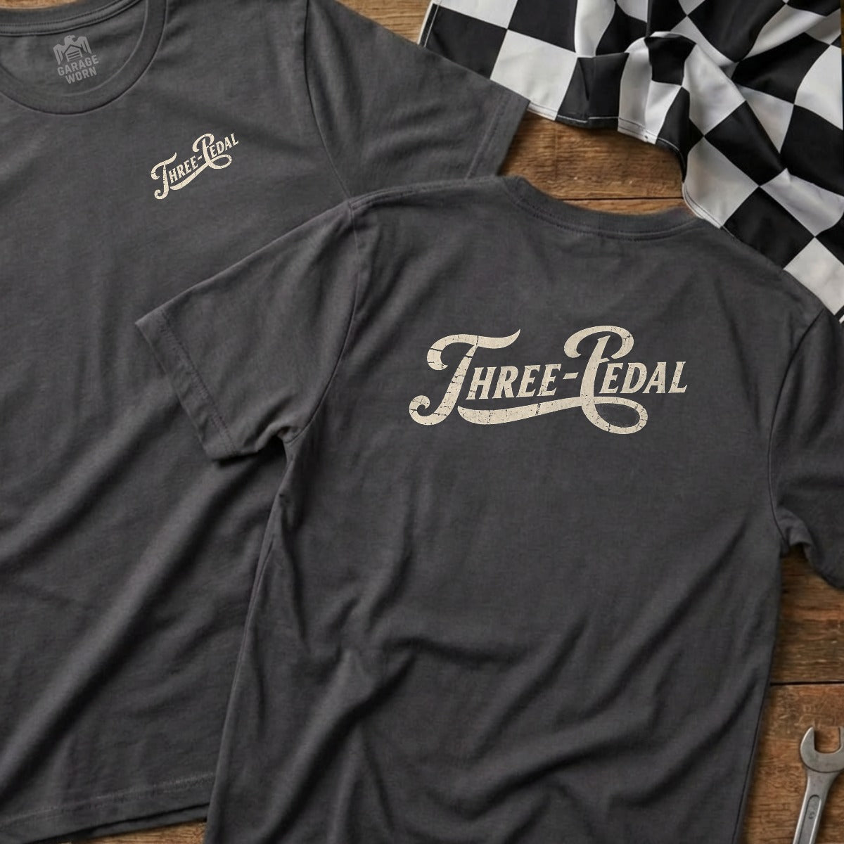 Charcoal | Left Chest + Back