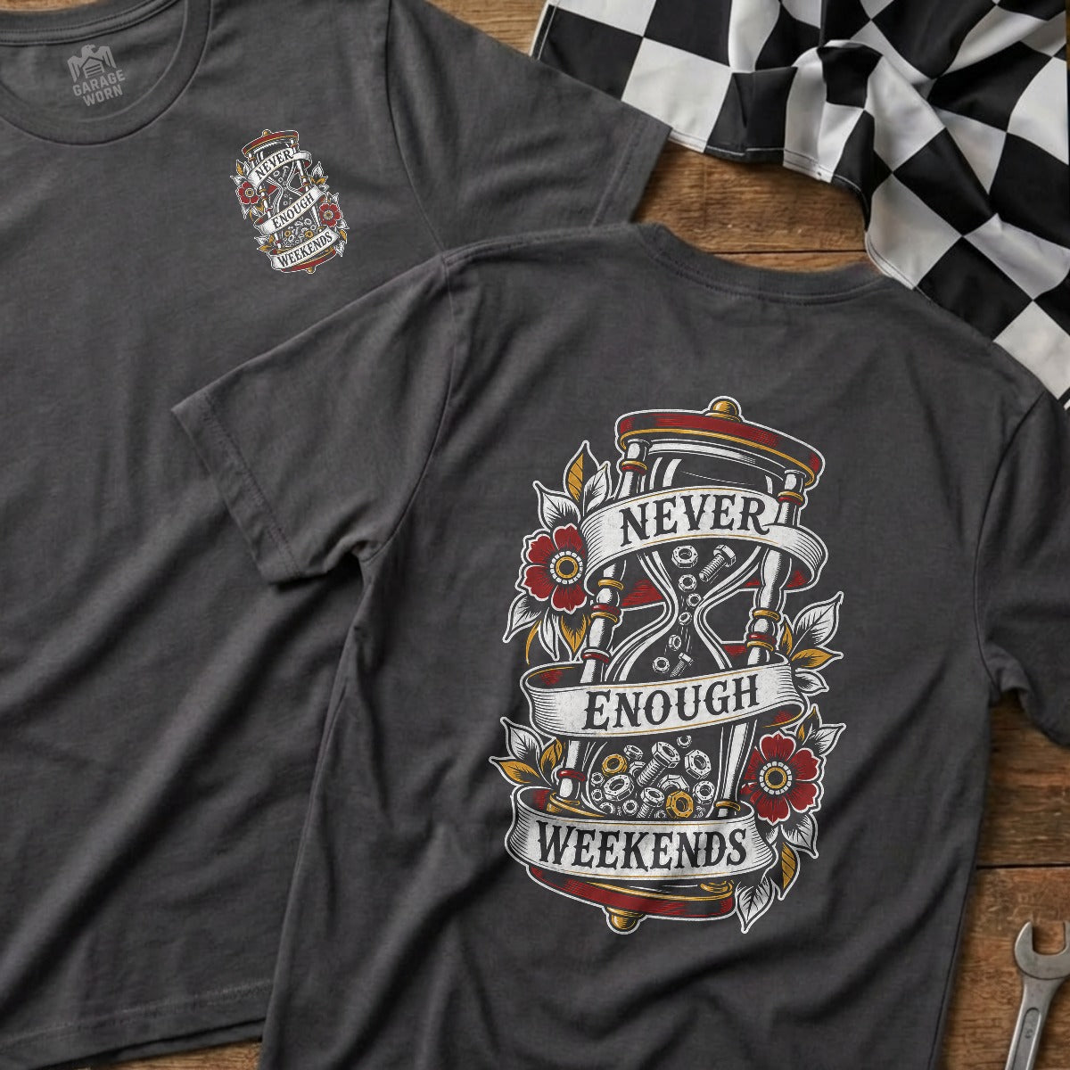 Charcoal | Front & Back