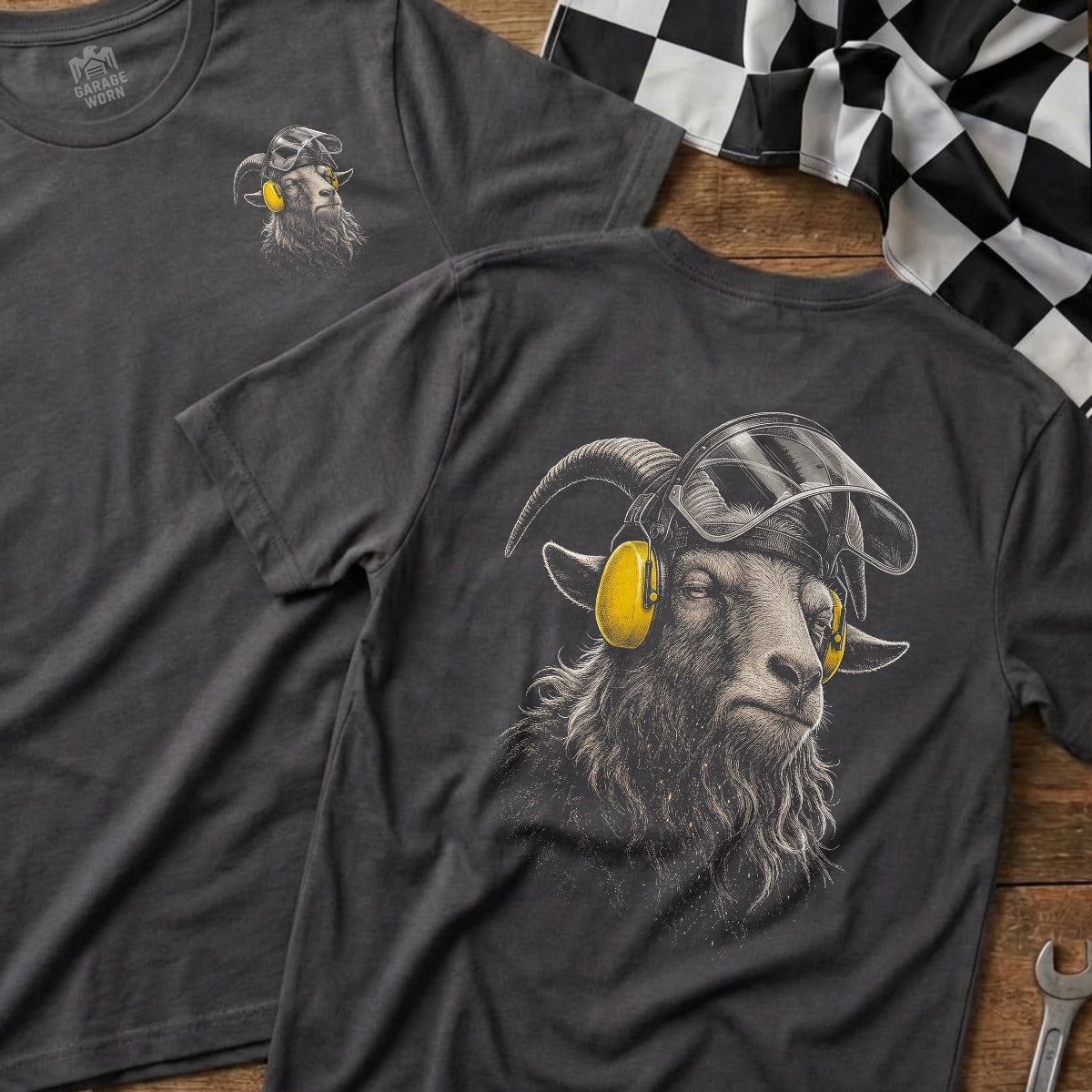 Charcoal | Front & Back