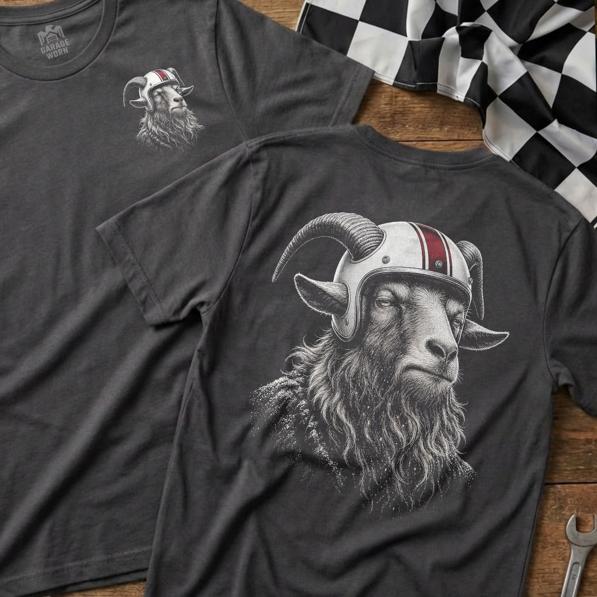 Charcoal | Front & Back