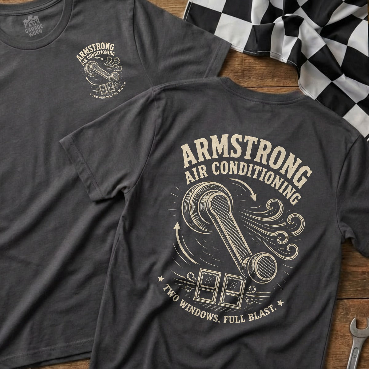Charcoal | Front & Back