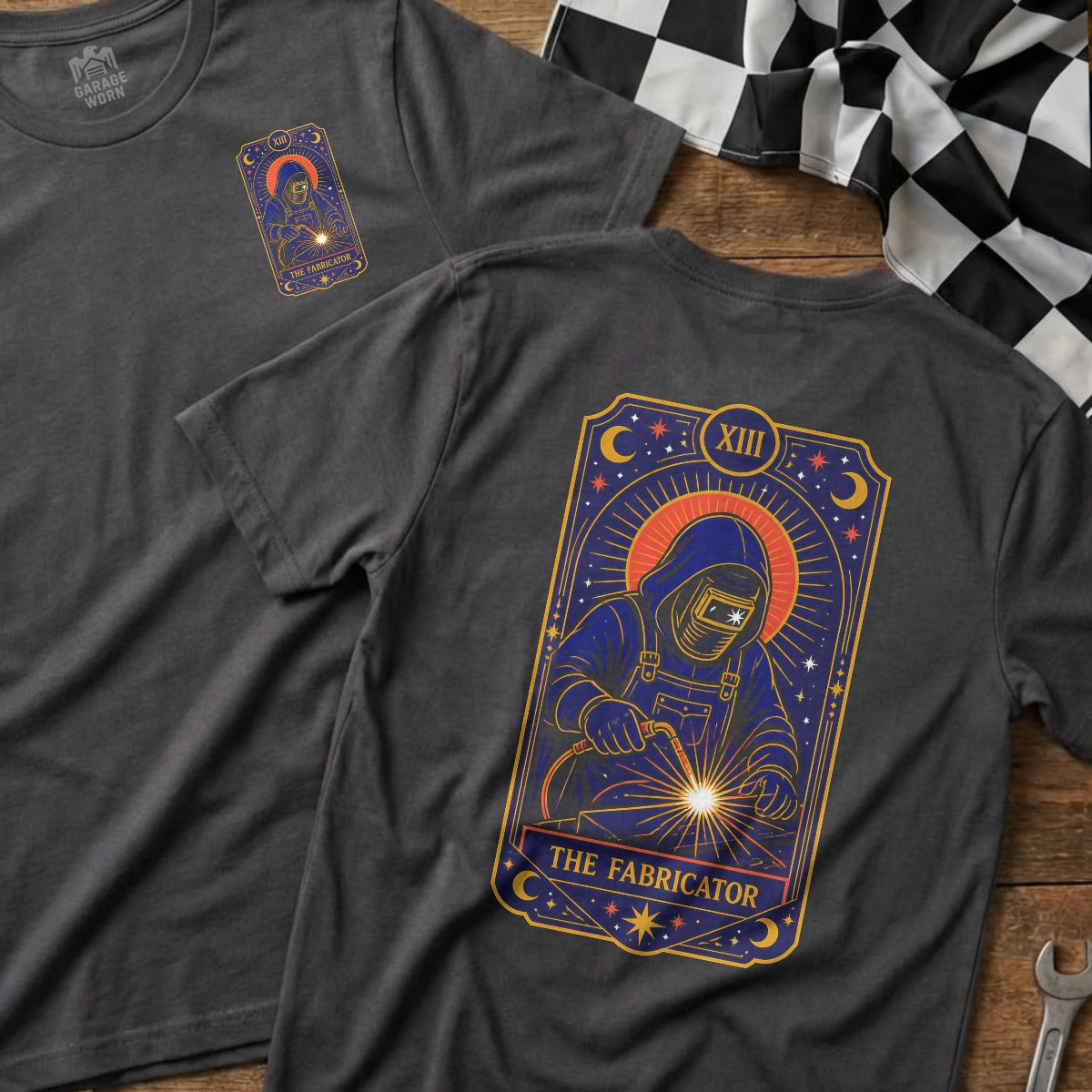 Charcoal | Front & Back
