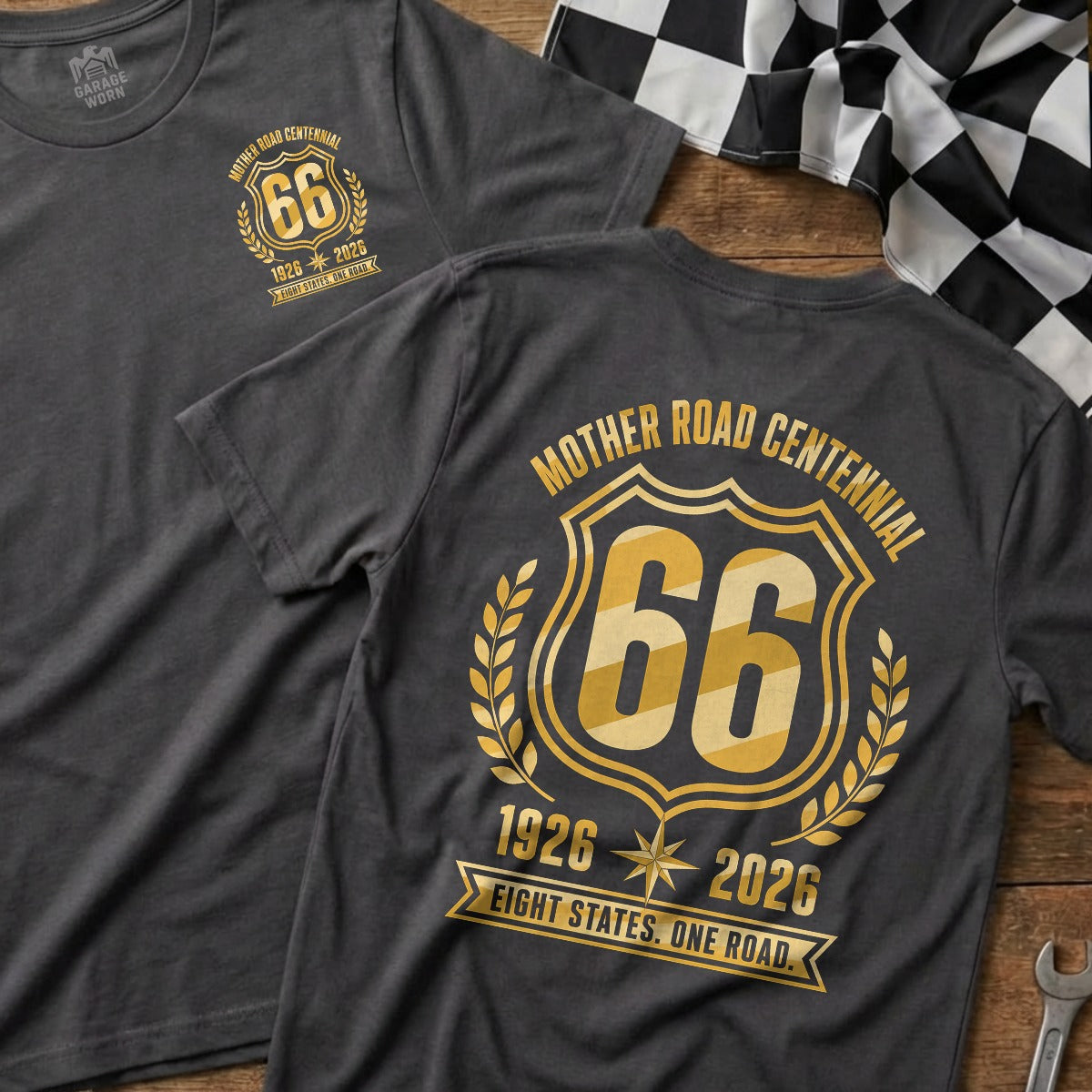 Charcoal | Front & Back