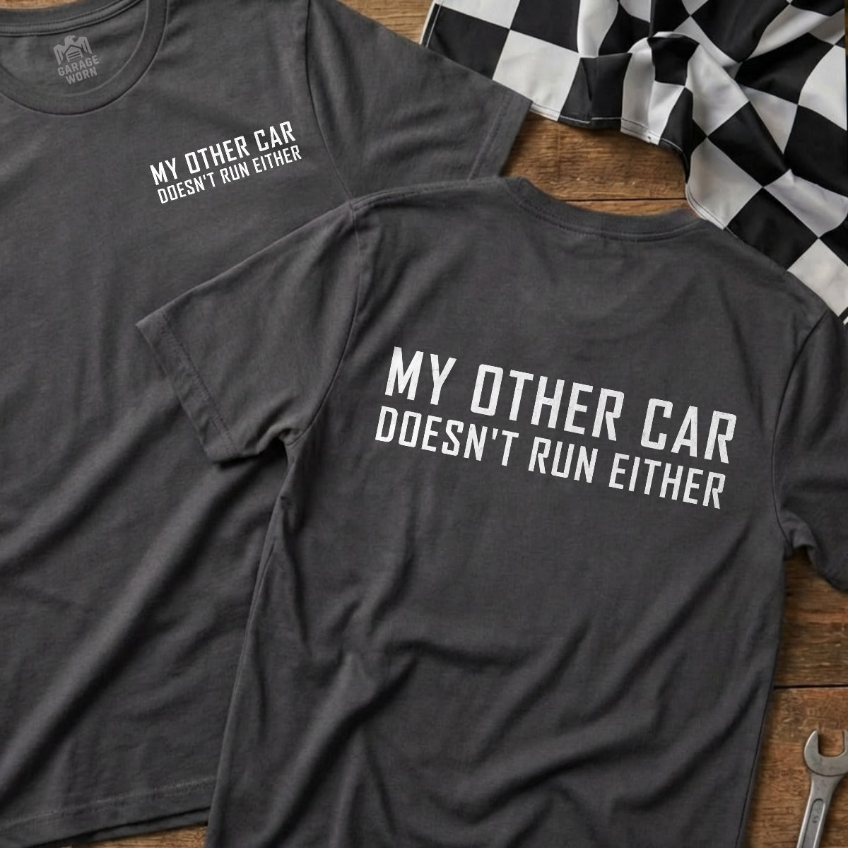 Charcoal | Front & Back