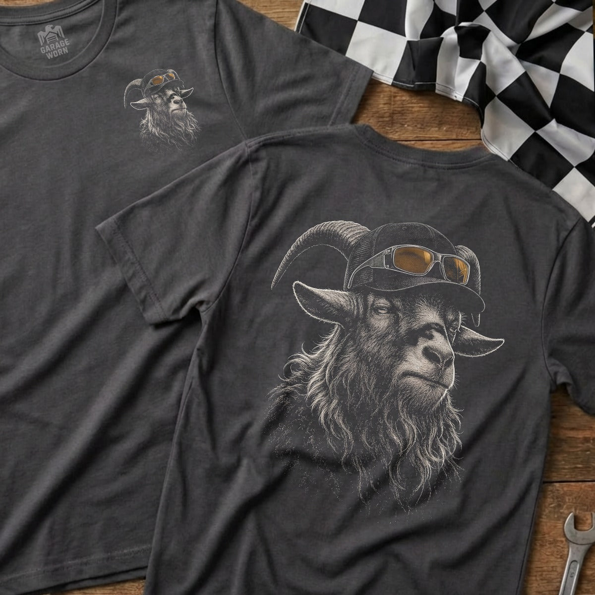 Charcoal | Front & Back
