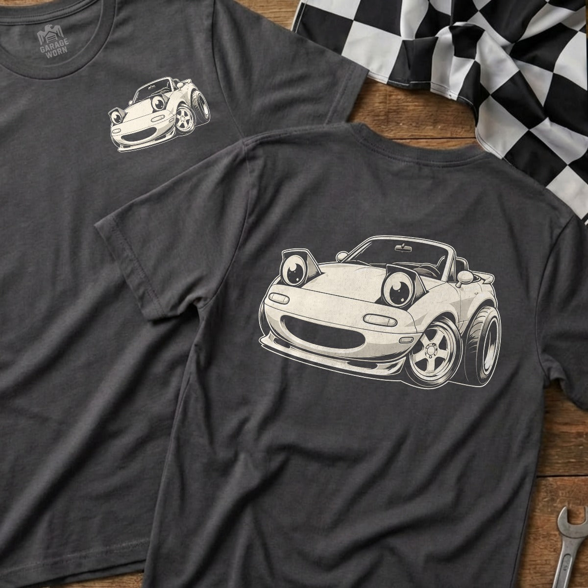 Charcoal | Front & Back